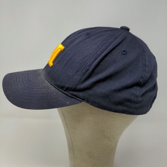 Pacific Headwear Men's Mooresville Strapback Hat Black Adult Embroidered Logo - Picture 5 of 13